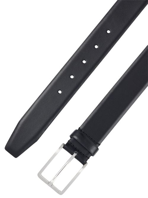 Cintura in pelle nera Hugo Boss | 50491834001